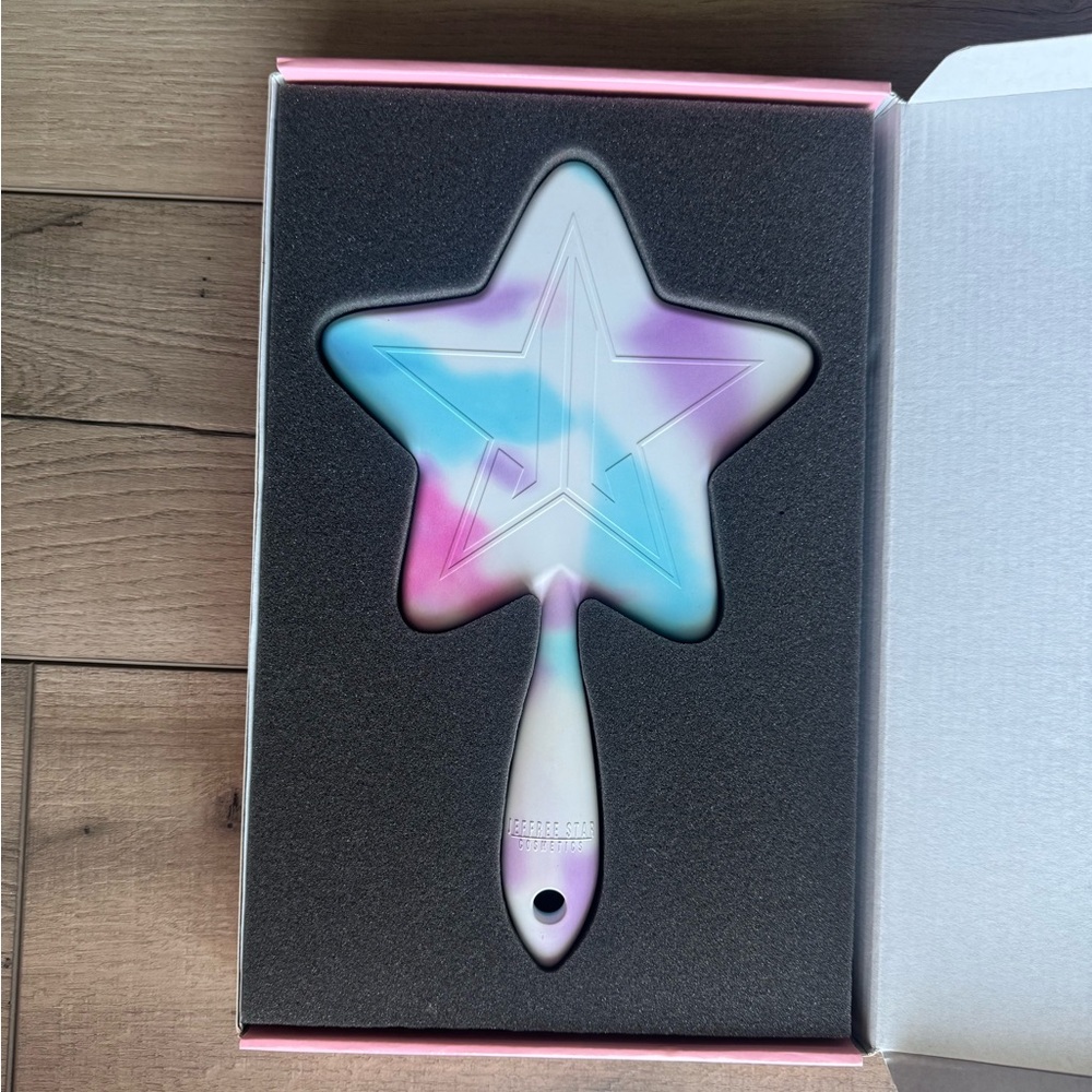 Jeffree Star tie dye hand mirror